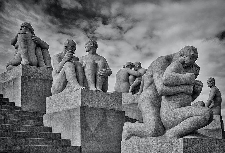 Statues from Vigeland park